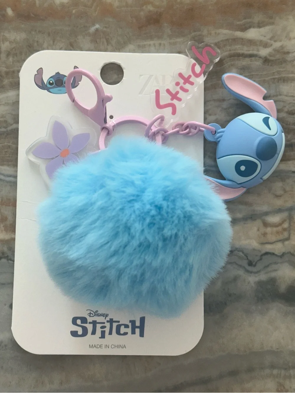ZARA LILO & STITCH © DISNEY POM-POM KEYCHAIN